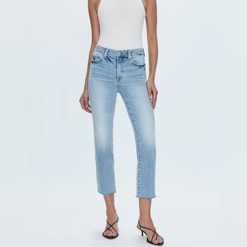Pistola Monroe Crop High Rise Cigarette jeans